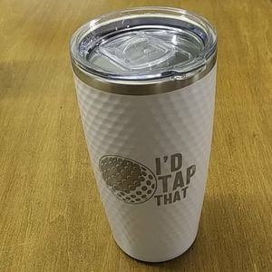 Golf Tumbler "I'd tap that"